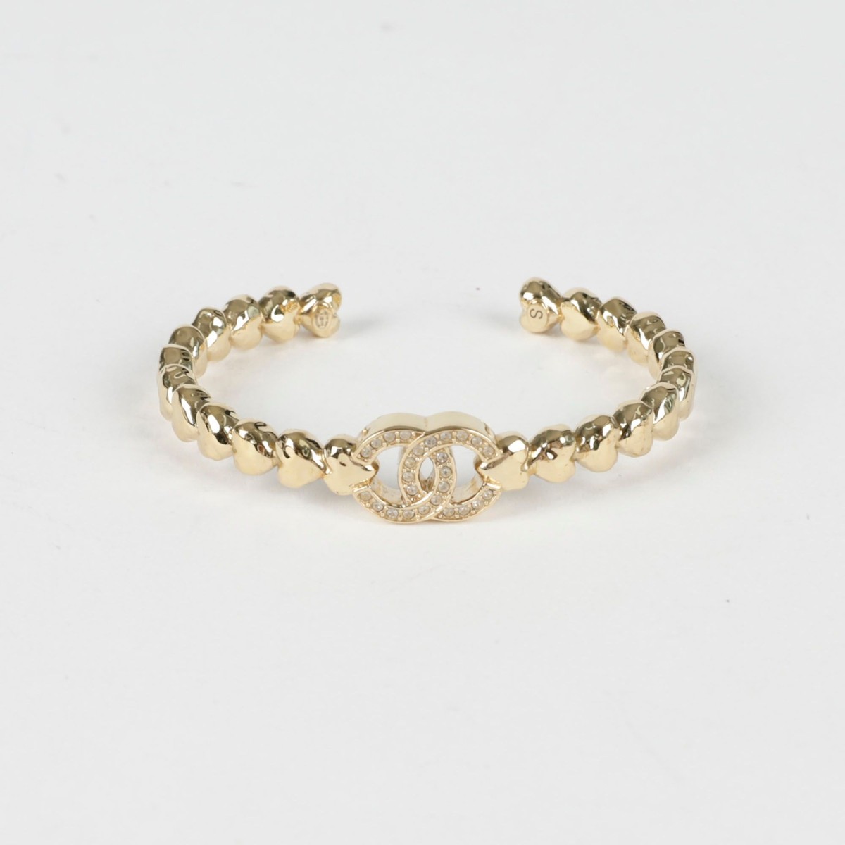 【パール×ゴールドがお洒落♪】CHANEL 25A バングル CHANEL CC Logo Bangle Bracelet 115147390 | eBay