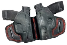 CEBECI Leather 2-GUN Small of Back Belt Holster for TAURUS MILLENNIUM G2 G2C G2S