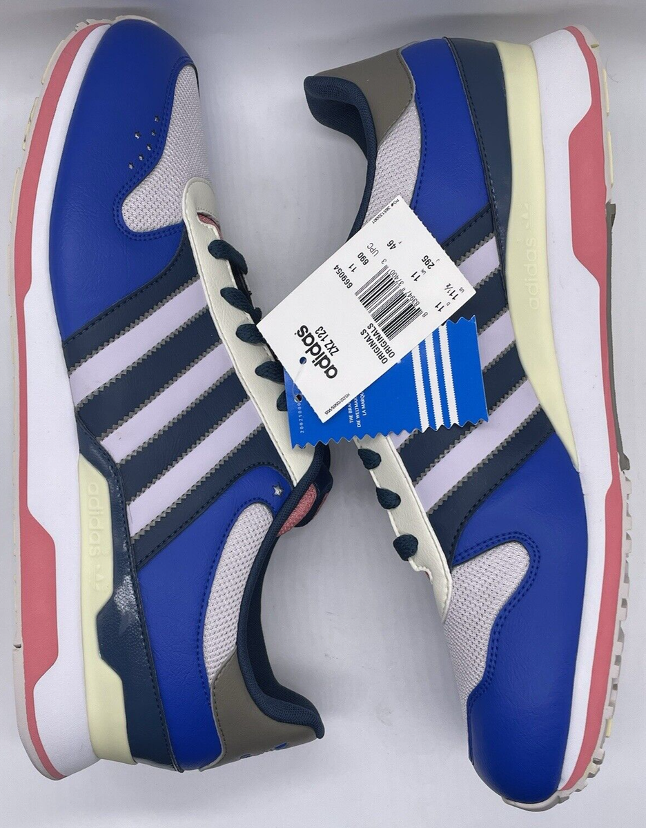 adidas Originals Mens ZXZ 123 Sharp Blue 2008 669054 Size 11.5