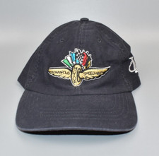 Indianapolis Motor Speedway Indy 500 Logo Athletic Vintage Strapback Cap Hat