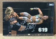 IYO SKY Signed 2018 Stardom Toni Storm vs Io Shirai Memorial Autograph #50 WWE