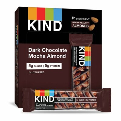 KIND Healthy Snack Bar, Dark Chocolate Mocha Almond 12 bars