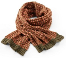 Kipling KNITTED CHUNKY SCARF Woven scarf - Soft Khaki RRP £39