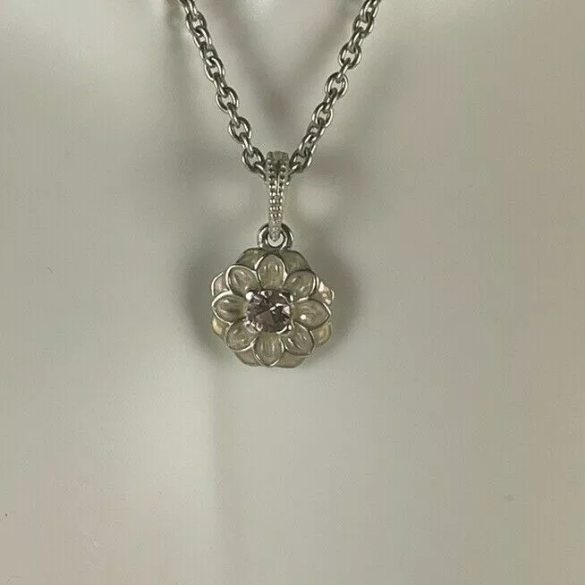 PANDORA Sterling Silver Flower Necklace eBay