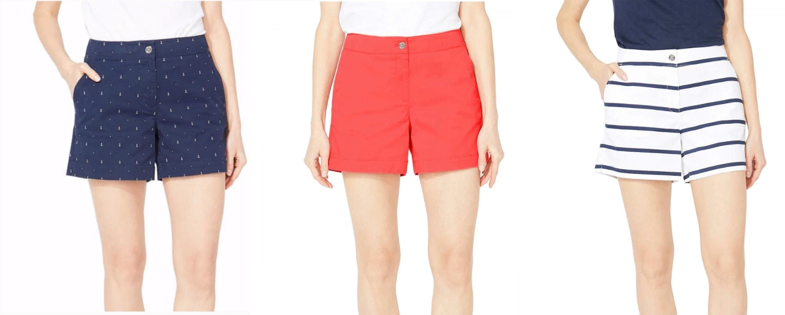 Nautica Cotton Stretch Twill Shorts