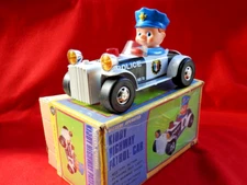 MASUDAYA MODERN TOYS JAPAN 1960s VNM BOXED KIDDY HIGHWAY PATROL TINPLATE BAT/OP