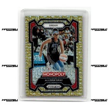 2024 Panini Prizm Monopoly WNBA - Gold Millionaire #6 Allisha Gray /500