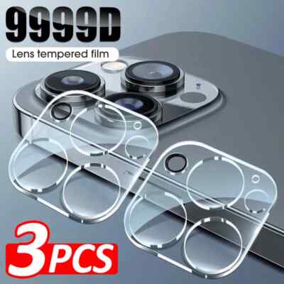 Camera Lens Protector For iPhone 16E 16 15 14 13 Pro Max 12 Tempered Glass Cover