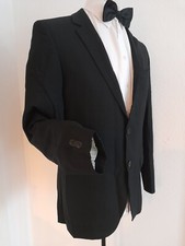 HUGO BOSS Sakko Blazer Gr.94 schwarz 56+ red label Aamon/Hago 100% Schurwolle