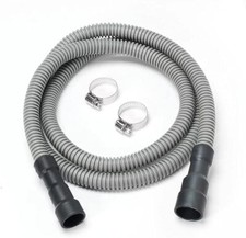 Universal Dishwasher Drain Hose - 6 Foot - Corrugated and Flexible Hose for...