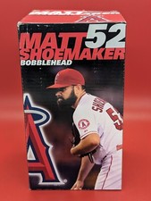 Retro MLB Los Angeles Anaheim Angels Matt Shoemaker 52 Bobblehead NIB