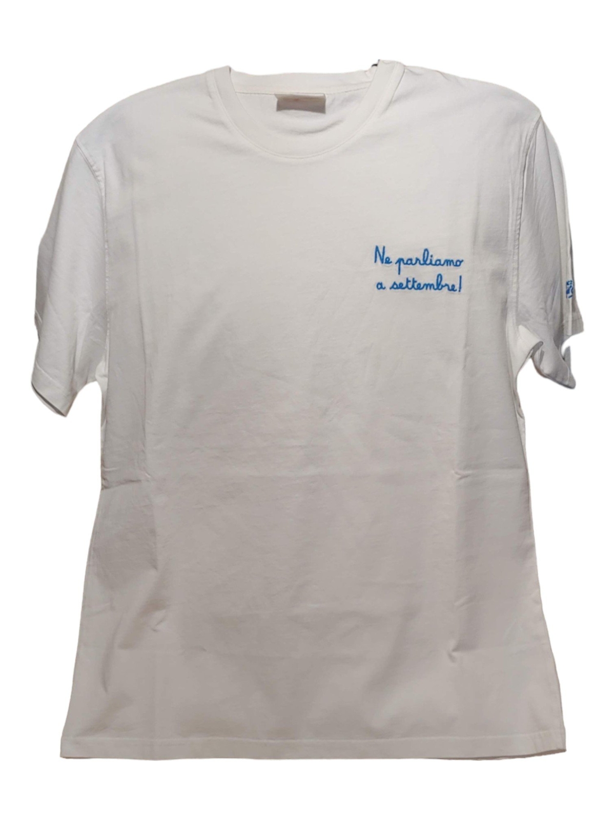 Футболка manica corta da Uomo Saint Barth Taglia M-XL цвета Бьянко 18890₽