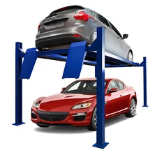 TCE 9,000 LBs 4 Post Car Lift 110V 60HZ