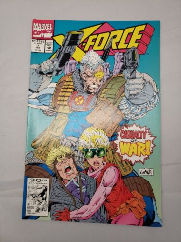 X-Force #7 (Feb 1991, Marvel) Casualty of War Comics very good condition - Picture 1 of 11
