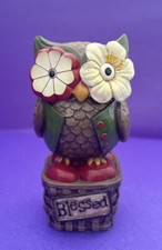 Vintage Mid Century Modern Retro Kitschy Owl Figurine In Resin 8  SALE 