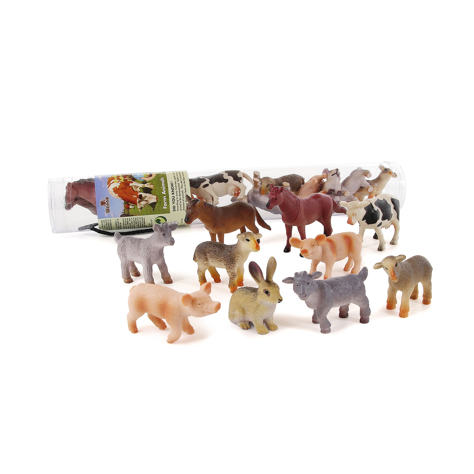 Животные на ферме Wenno с дополненной реальностью Большая забавная трубка НОВЫЕ животные В НАЛИЧИИ