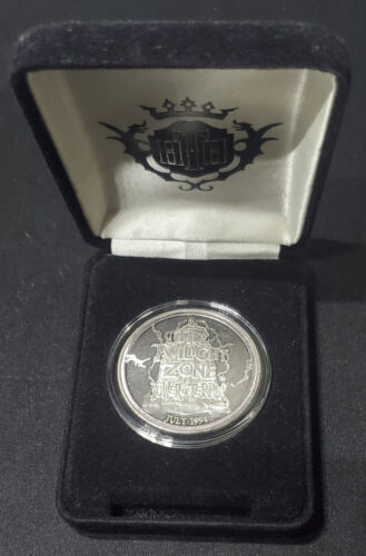 Disney Twilight Zone Tower Of Terror 1994 Opening 1oz .999 Silver Coin w/ COA