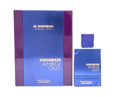 Amber Oud Dubai Night by Al Haramain 2.5oz Extrait DP Unisex NEW SEALED Box