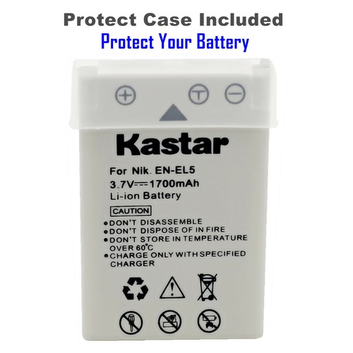 Kastar Battery LTD2 Charger for Nikon EN-EL5 MH-61 & Nikon Coolpix 5900 Camera - Picture 2 of 11