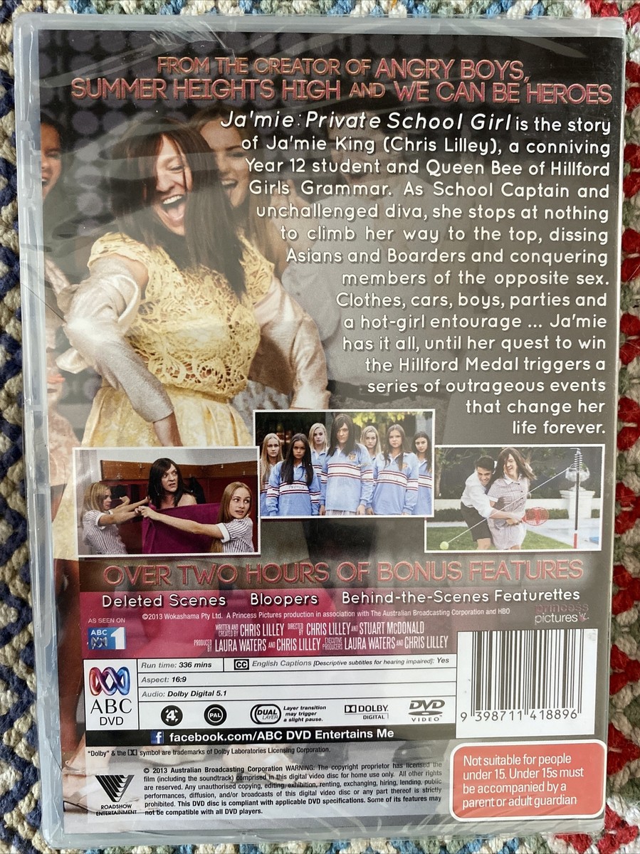 JAMIE PRIVATE SCHOOL GIRL NEW DVD Chris Lilley as Ja'mie