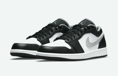 NEW Nike Air Jordan 1 Low Men's Multi Size Black/Grey-White NEW Nike Air Jordan 1 Low Men's Multi Size Black/Grey-White