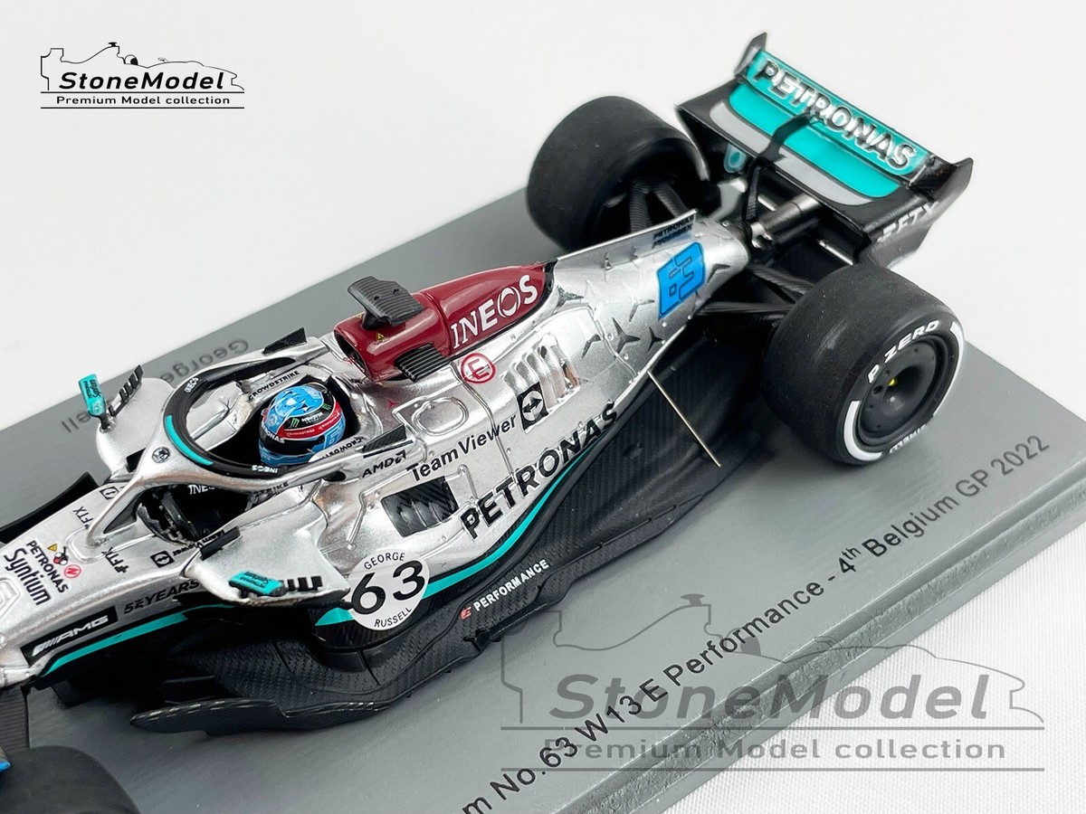 SPARK 1/43 メルセデス F1 W13 ラッセル 2022 ※ボード類無 Mercedes F1 W13 #63 George Russell Brazil GP 2022 1st Win
