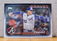 BASEBALL CARD TOPPS UPDATE SERIES 2024 ATLANTA BRAVES JESSE CHAVEZ US301