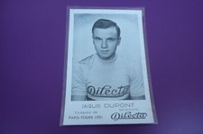  PHOTO COUREUR CYCLISTE/ JACQUES DUPONT SUR BICYCLETTE DILECTA