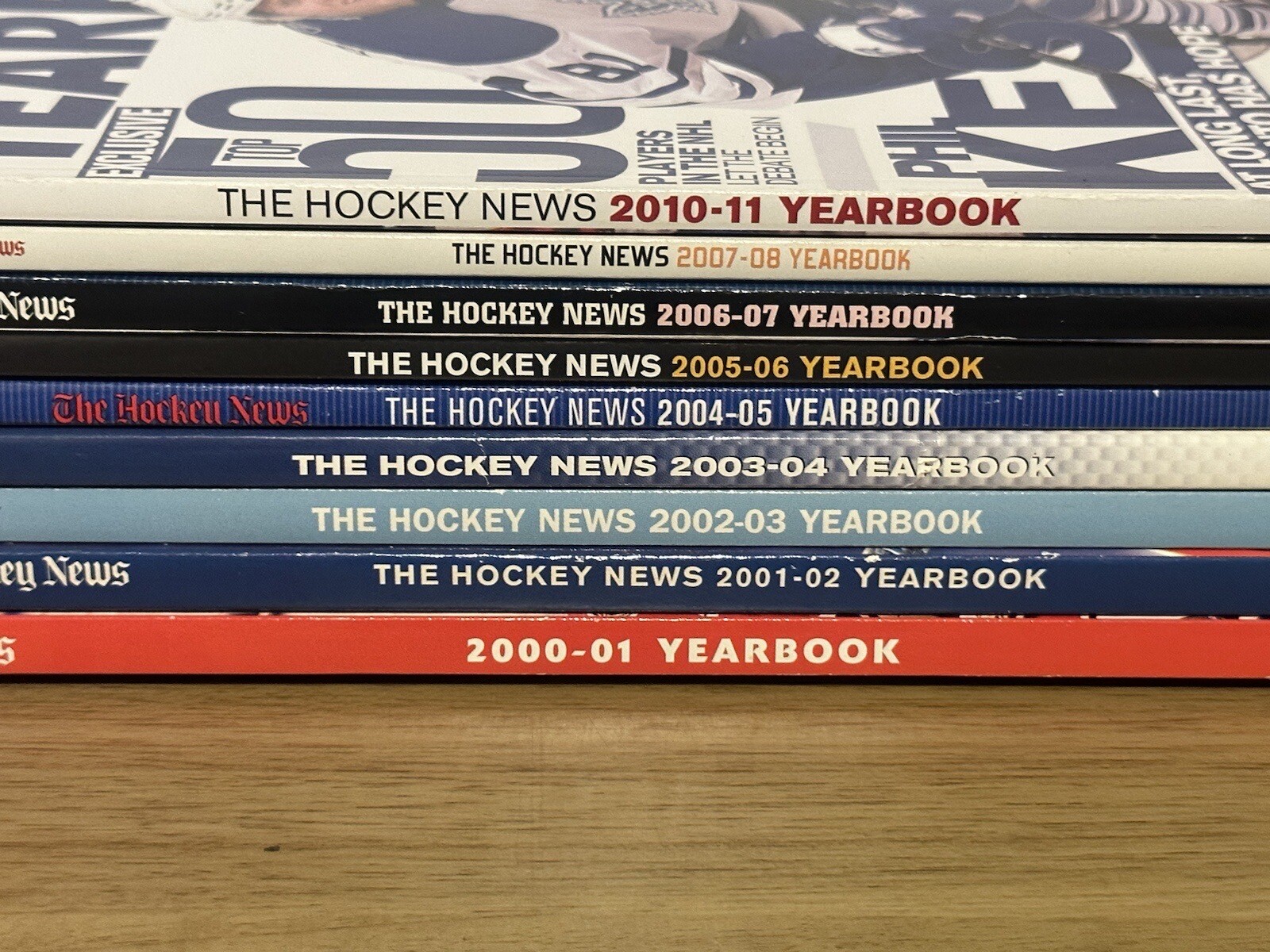 The Hockey News Yearbook NHL 20002011 Rare Vintage Lot of 9 eBay