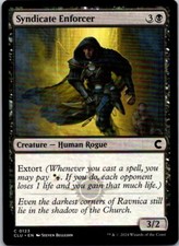 Magic the Gathering Syndicate Enforcer Ravnica: Clue Edition MTG Free Shipping!