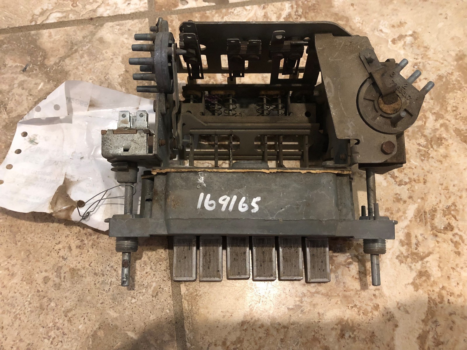 1965 1966 Pontiac Bonneville Dashboard Heater Blower Controls Catalina