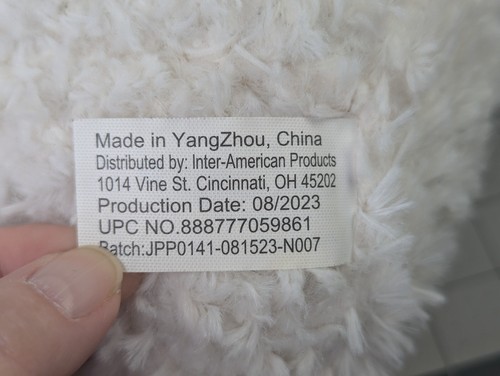 Mollige Calico Katze Kätzchen Plüsch rotes Herz 10 Zoll 2023 interamerikanische Produkte - Bild 7 von 8