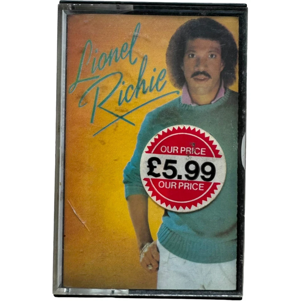 Lionel Ritchie Tape Cassette Album Motown Records Germany Pressing 1982 Foto 2 de 4