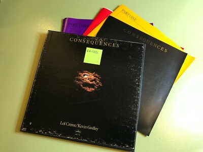 Godley & Creme CONSEQUENCES 3 LP Box '77 w/20pg Book 10cc lol