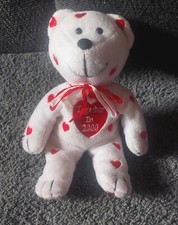 Together in 2000 Valentines Beanie Bear
