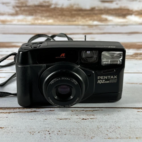 PENTAX IQZoom900 35mm Point & Shoot Film Camera, 38-90mm Lens