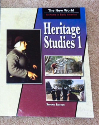 BJU Bob Jones 1st grade HERITAGE STUDIES 1 Student Text Textbook 2nd SAVE!