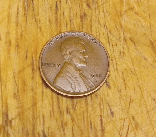 Lincoln Wheat Cent 1915-D VF+ #1
