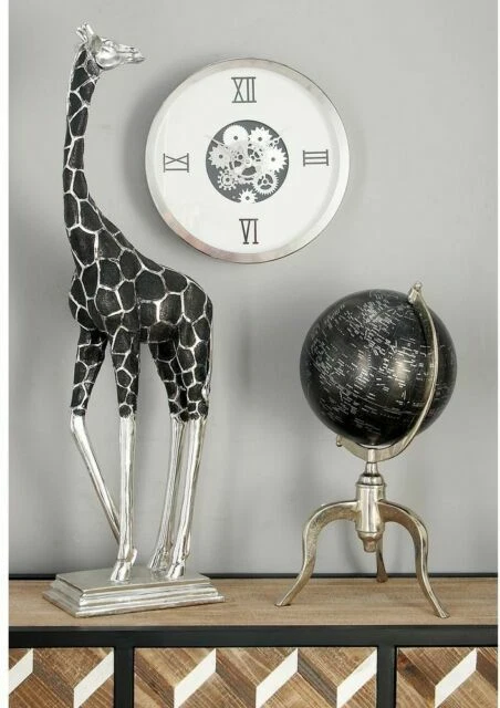 Benzara Metal Contemporary Wall Clocks