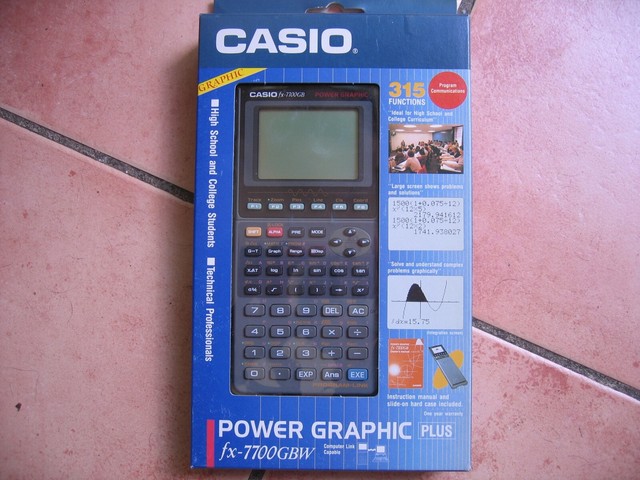 graphics calculator casio