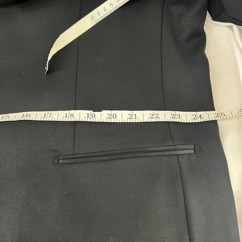 Pronto Moda Mens 48L Super 140s Merino Wool Performa Stretch Suit Jacket Tux - Picture 17 of 20