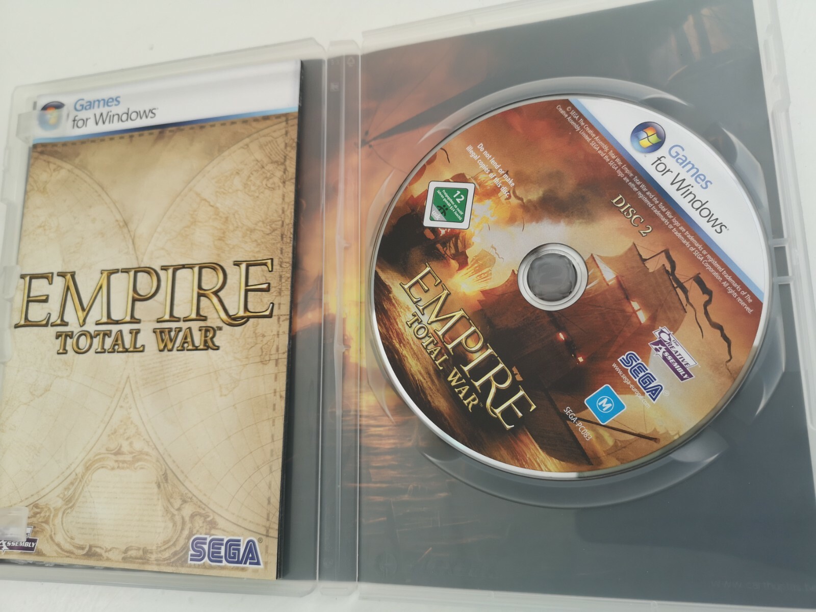 Empire Total War PC DVDROM Game / Sega (854) 5060138440012 eBay