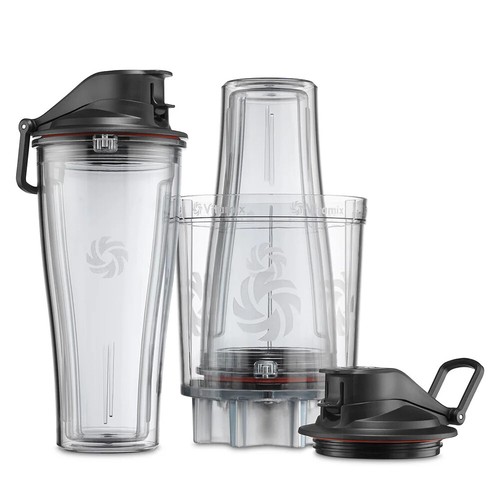 Vitamix New Explorian Series Personal Blender Cup Adapter w/ 2x 600ml Cups - Picture 3 of 3