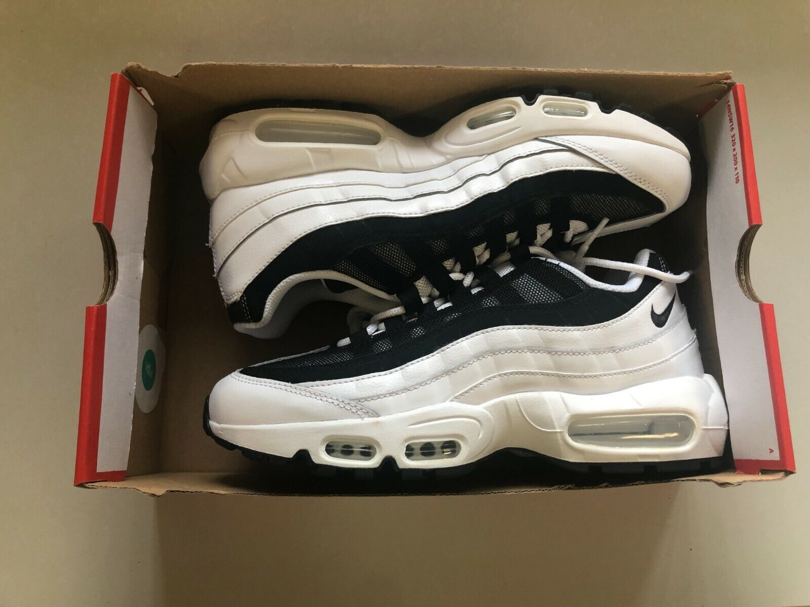 Size 8.5 - Nike Air Max 95 Ying Yang Pack - WhiteCK6884-100 for 