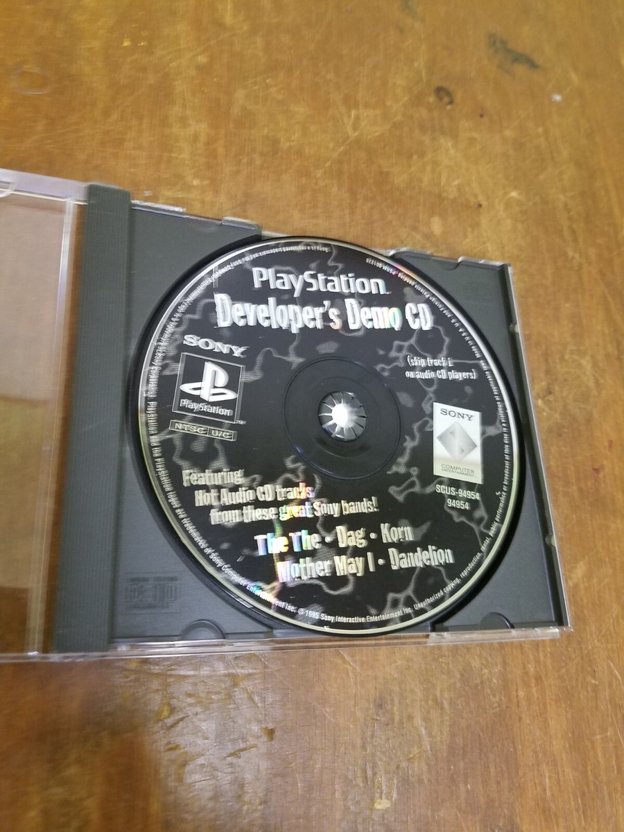 urei / 1st demo 廃盤CD Sony Playstation 1 Developers Demo CD 1995 Disc Only | eBay