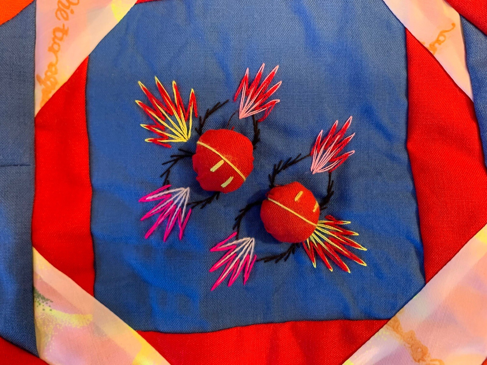 Panda Butterfly Frog Snake 3D Patchwork Handmade … - image 8