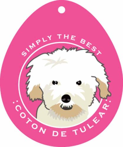 Coton de Tulear Sticker 4x4&#034;