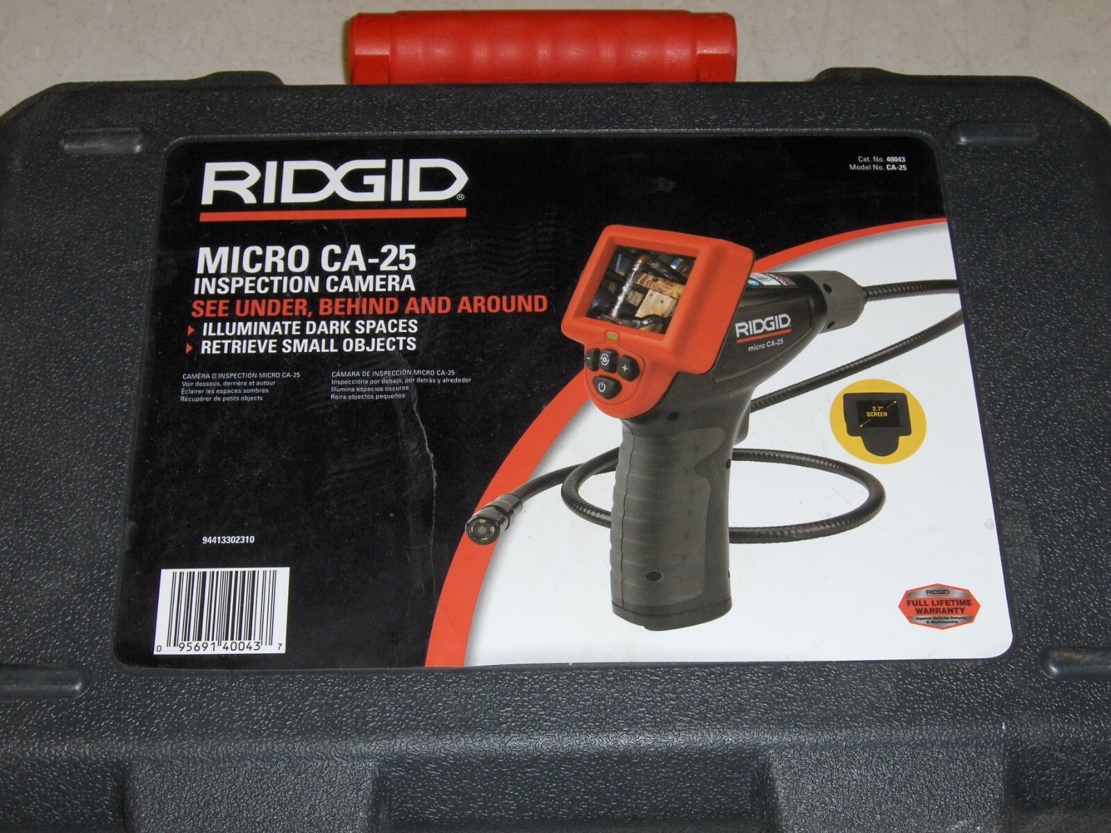 RIDGID Micro CA-25 Digital Handheld 