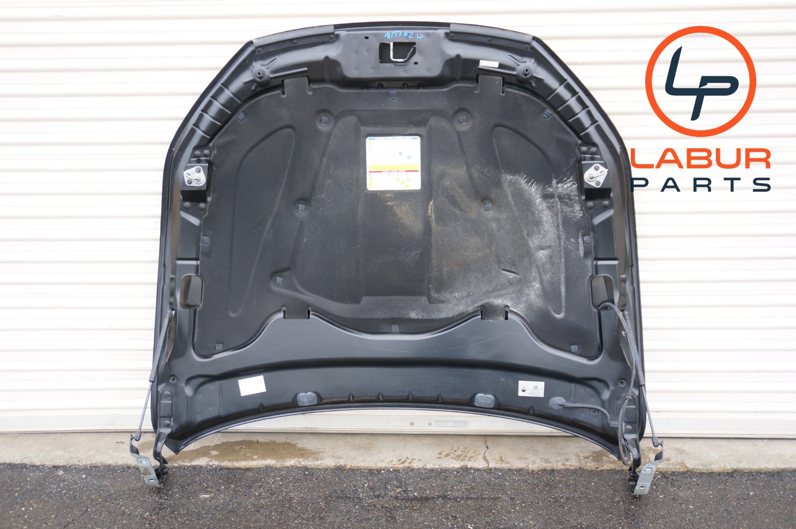 M157 14-20 Maserati Ghibli Hood Bonnet Panel Cover Lid w/ Hinges Black HD211