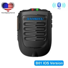 Anysecu Wireless PTT Microphone B02 For iOS System Mobile Phone Zello Real-PTT